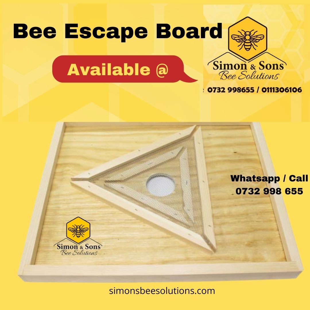 Simon & Sons HoneyBee Escape Board - Honeypot